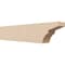 Ekena Millwork 4in. W x 6in. H x 28in. L Monterey Woodgrain TimberThane Rafter Tail, Primed Tan RFTUR04X06X28MONRCPR - alternate 1